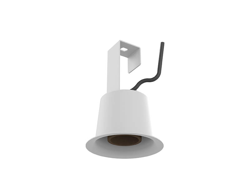 LUMINÁRIA SOQUETE E27 PARA LED COM GANCHO ELETROCALHA BRANCA