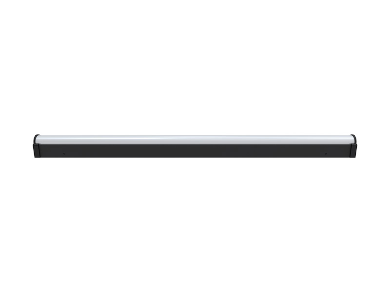 LUMINÁRIA PERFIL LED CONVEX PRO 56 16W SOBREPOR 5000K PRETO FOSCO