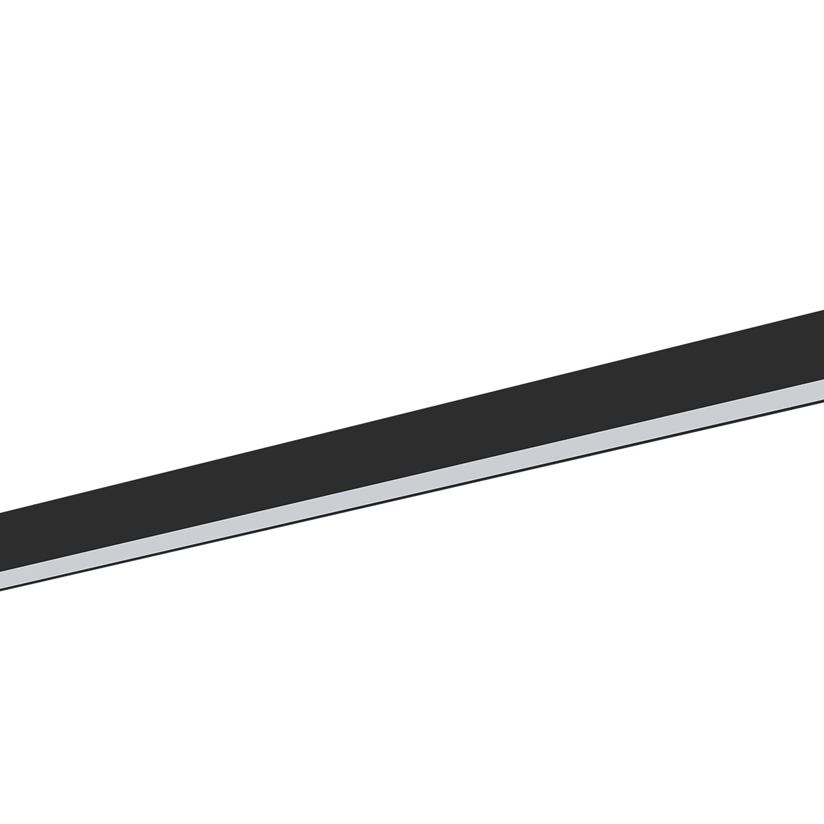 LUMINÁRIA LED VETOR SOBREPOR 110 LINEAR 35W 2700K PRETA