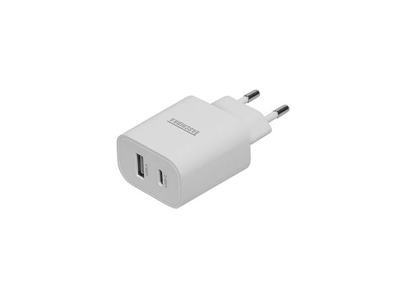 CARREGADOR TURBO USB TASCHIBRA PARA ELETRONICOS PD20-AC 20W AUTOVOLT