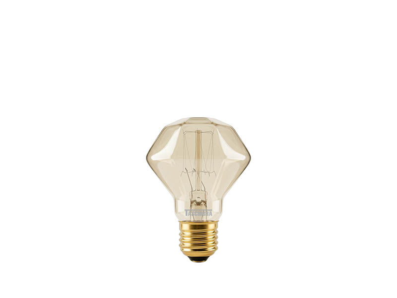 LÂMPADA FILAMENTO DE CARBONO TASCHIBRA D64 40W 127V