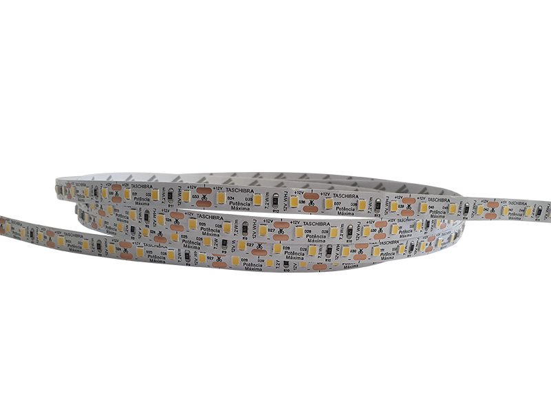 FITA LED PRO 7,2W 90 LEDS/M 5M 12V COM FONTE AUTOVOLT IP20 4000K