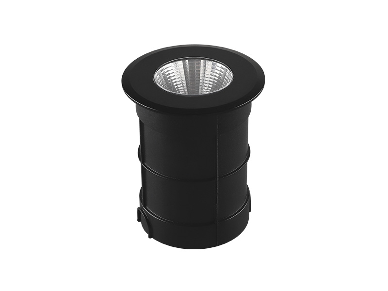 EMBUTIDO DE SOLO LED THIN 3W 3000K PRETO