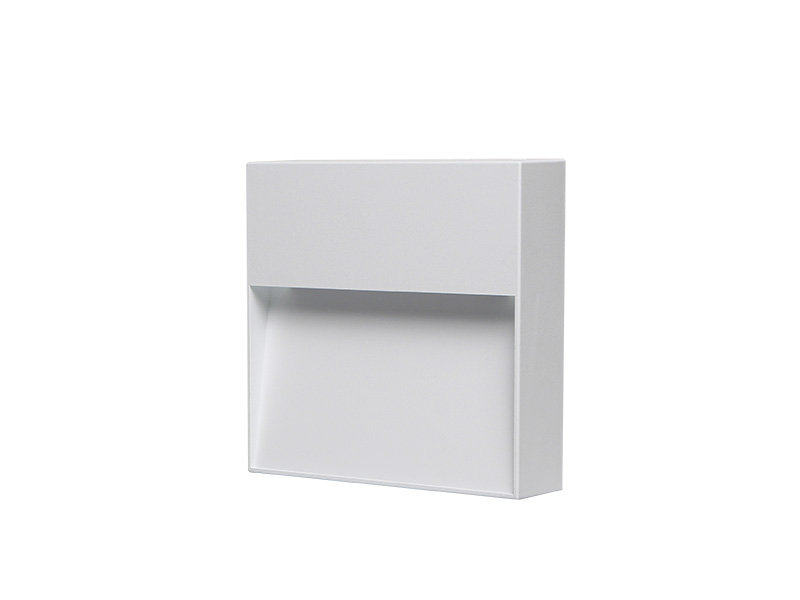 BALIZADOR LED DE PAREDE TASCHIBRA DELTA 8W 3000K BRANCO