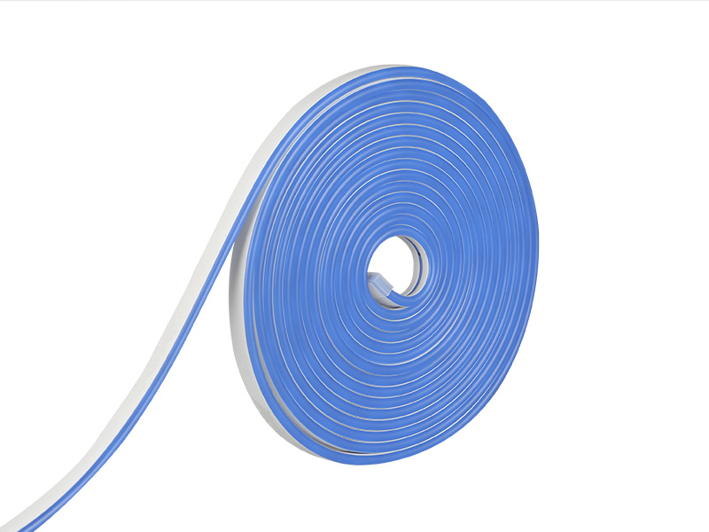 FITA LED NEON FLEX 8W 120 LEDS/M 25M 12V IP65 AZUL