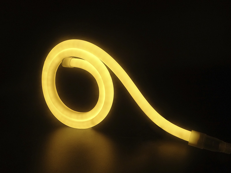 NEON FLEX 360° LED PRO 8W 25M 220V IP65 AMARELA