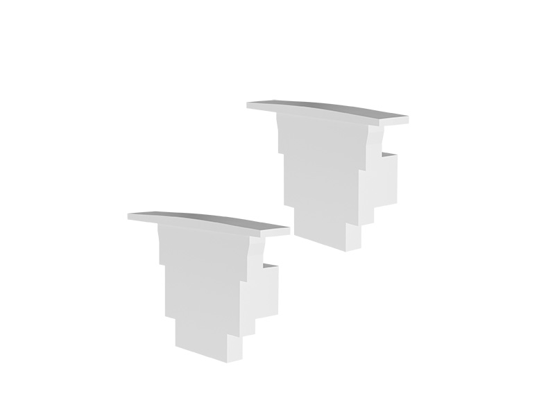 ACESSÓRIOS PERFIL VERTEX 25X17 TAMPA / PRESILHA EMB BRANCA