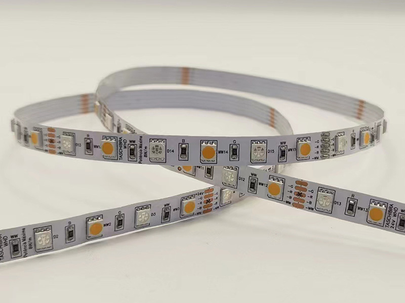 FITA LED PRO 12W 72LEDS/M 5M 24V IP20 RGB+2700K