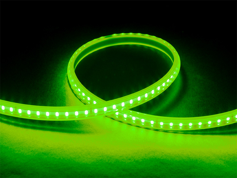 FITA LED TECHCORD 5W 60 LEDS/M 10M 220V IP65 VERDE