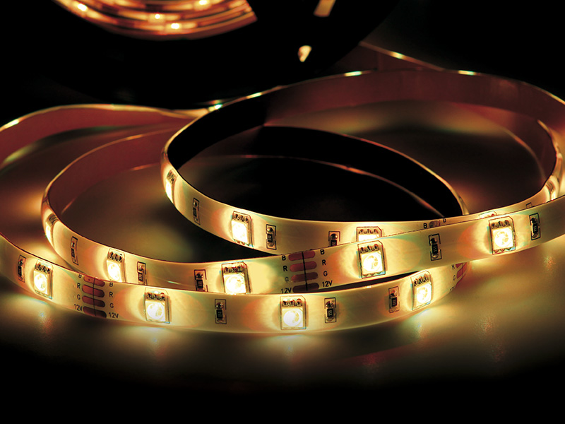 FITA LED 2,5W 30 LEDS/M 2M 12V COM FONTE AUTOVOLT IP20 3000K