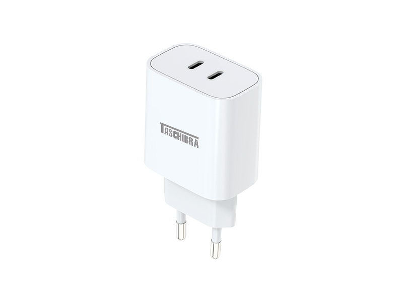 CARREGADOR TURBO USB TASCHIBRA PARA ELETRONICOS PD20-2C 20W AUTOVOLT