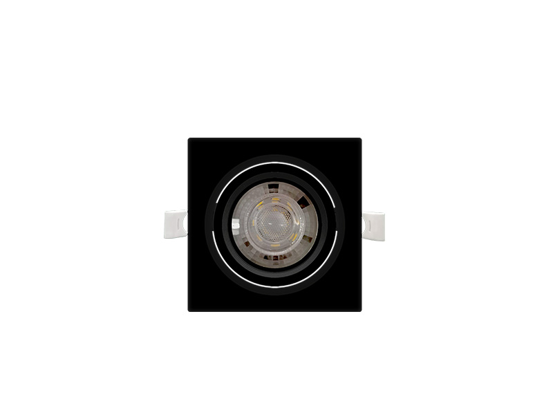 SPOT EMBUTIR QUADRADO ALLTOP LED PAR20 7W 3000K 45º PR
