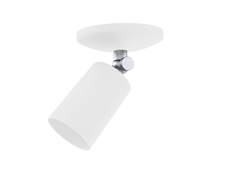 SPOT TASCHIBRA CANNON SOBREPOR MR11 DIRECIONAVEL BRANCA