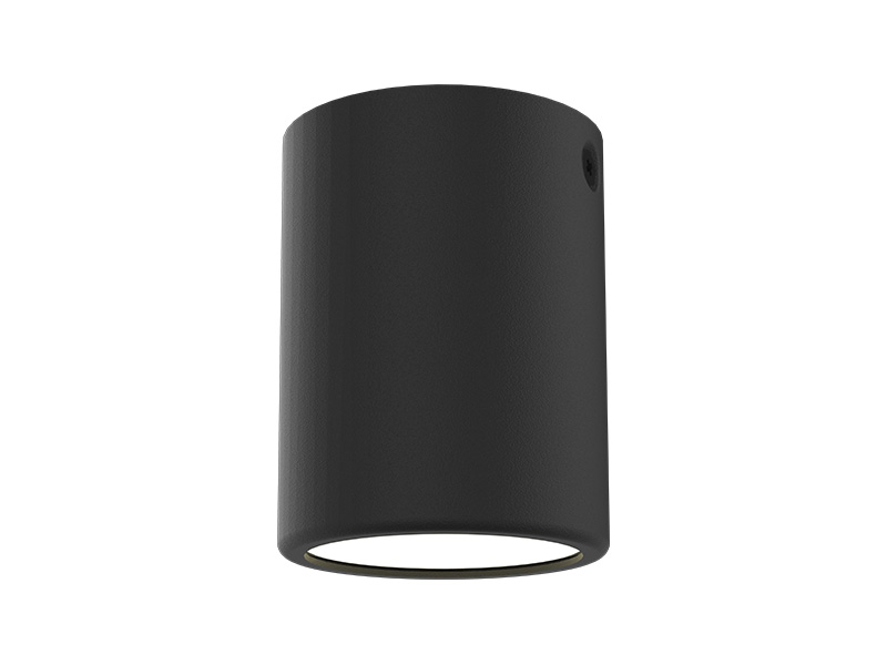 PLAFON SOBREPOR CANNON MR16 PRETO FOSCO