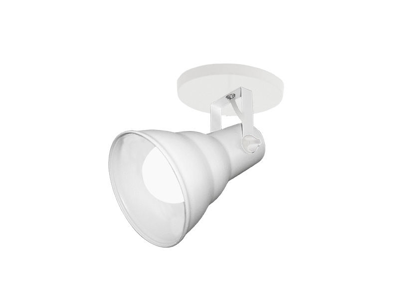 SPOT TASCHIBRA CIRCULAR HOL 1XE27 BRANCA