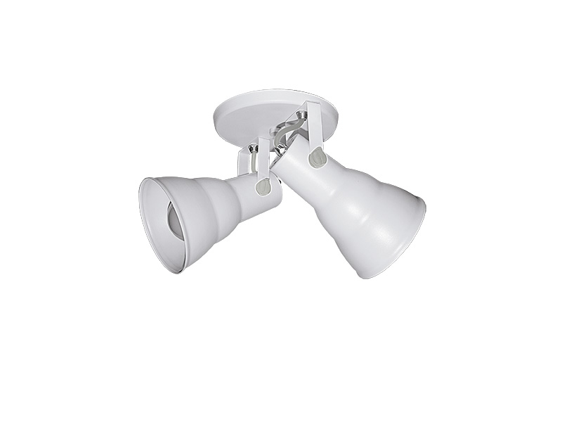 SPOT TASCHIBRA CIRCULAR HOL 2XE27 BRANCA