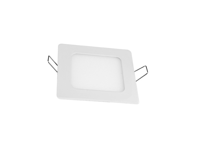 PAINEL LED 6W LUX QUADRADO EMBUTIR 3000K