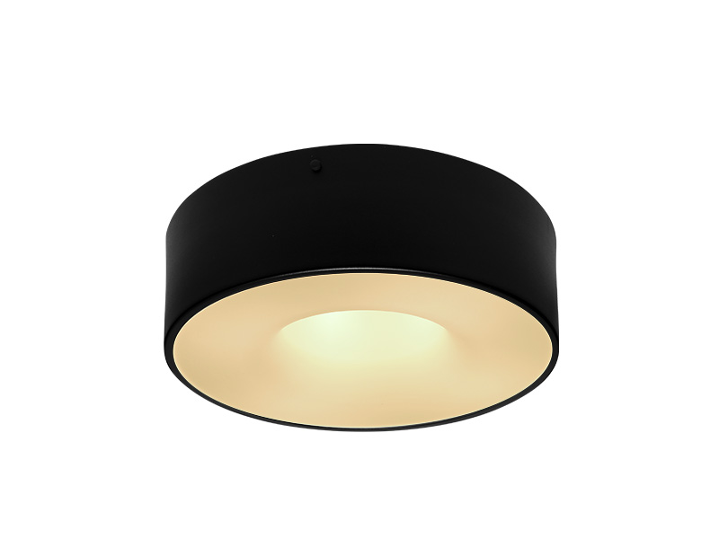 PLAFON TASCHIBRA SUSHI LED 40W 2700K PRETO FOSCO