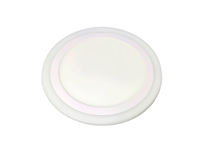 PAINEL LED DUAL COLOR 6W+3W EMBUTIR REDONDO BRANCO