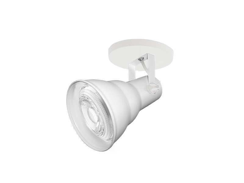 SPOT TASCHIBRA CIRCULAR HOL 1XE27 PAR30 BRANCA