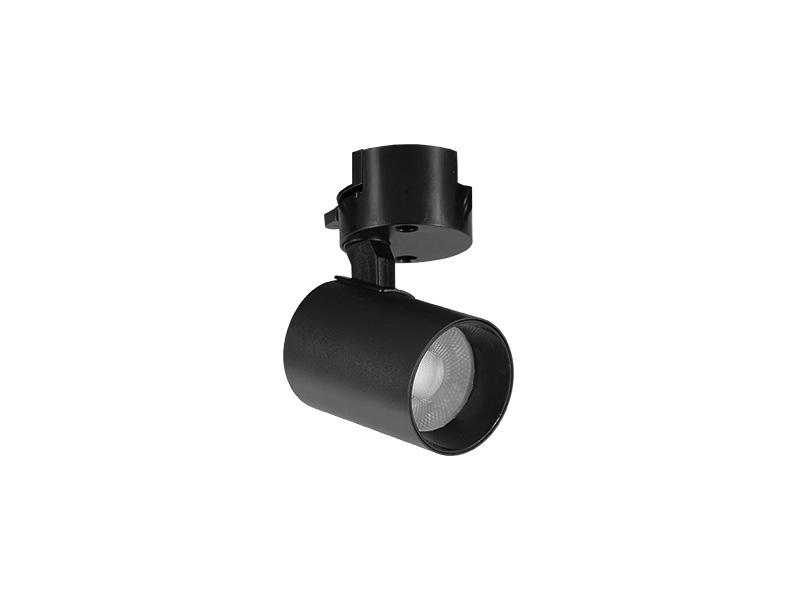 SPOT PLAFON LED DOPPIO MR16 7W 6500K PRETO