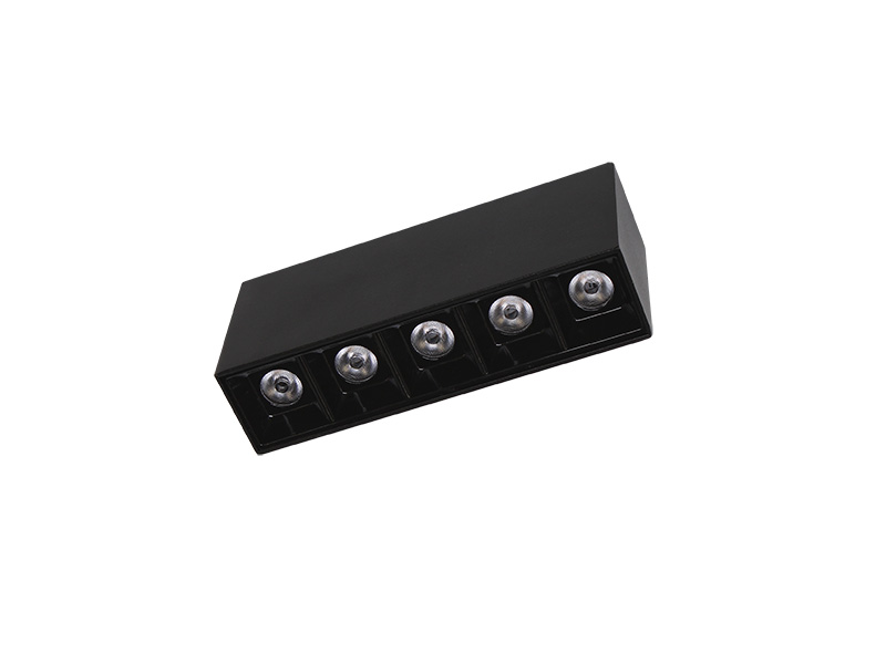 SPOT LED LUZ PONTUAL ARCH SOBREPOR 10W 2700K 24º PRETO