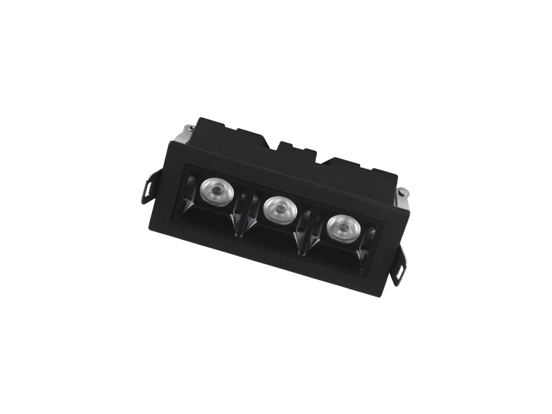 SPOT LED LUZ PONTUAL ARCH EMBUTIR 6W 2700K 24º PRETO