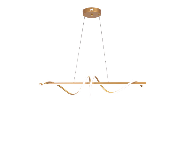 PENDENTE TASCHIBRA LED MUNIQUE 6500K 36W OURO