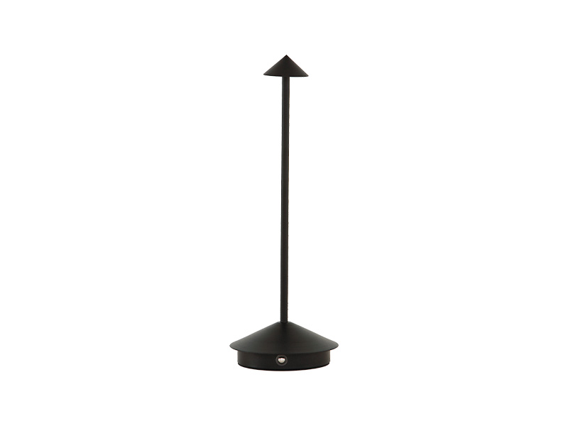 LUMINÁRIA DE MESA LED TASCHIBRA INDY RECARREGÁVEL PRETO
