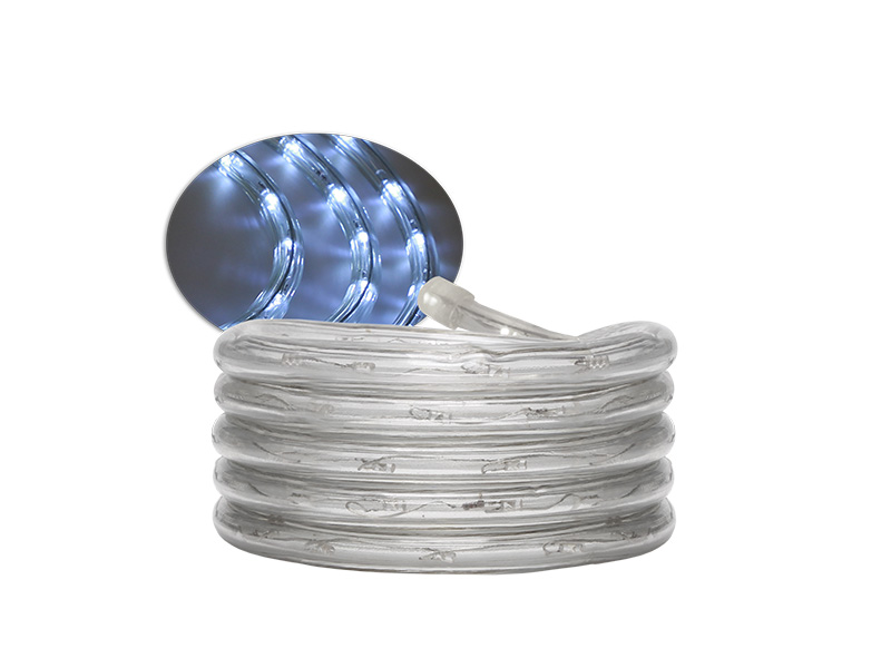 CORDA LUMINOSA LED PRO 13MM 220V 2 FIOS 100M S/ACESSORIOS BRANCO