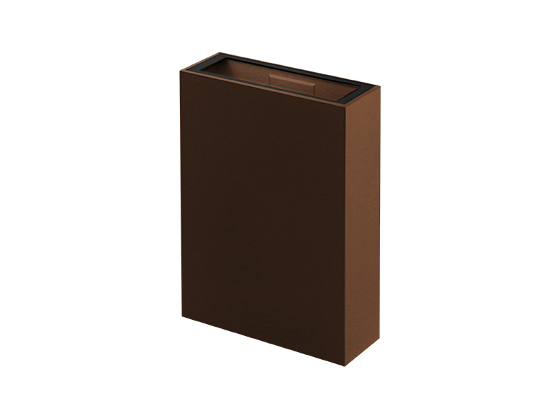 ARANDELA LED QUADRE 6500K MARROM