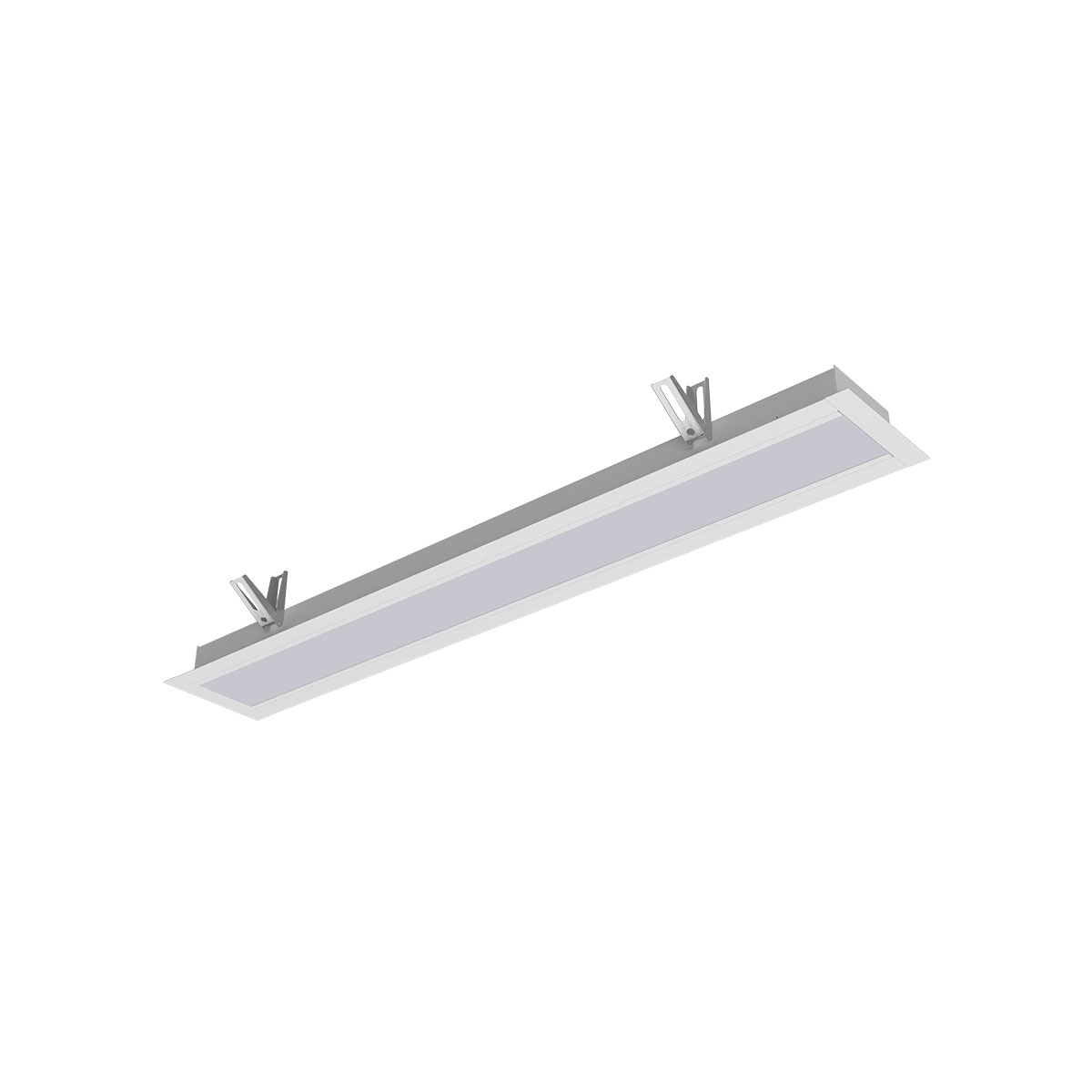 LUMINÁRIA LED VETOR EMBUTIR 56 LINEAR 17W 4000K BRANCA