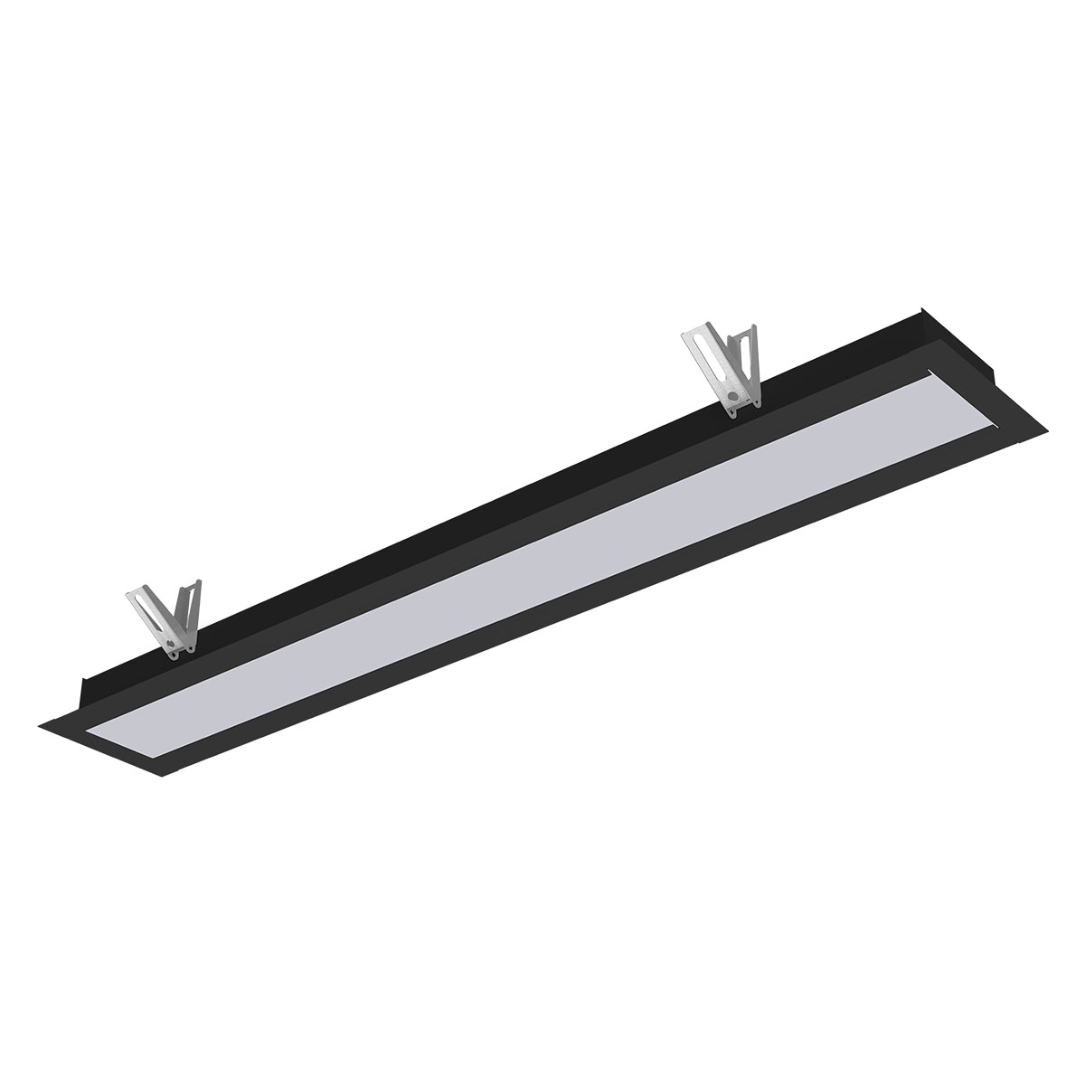 LUMINÁRIA LED VETOR EMBUTIR 110 LINEAR 35W 5000K BRANCA
