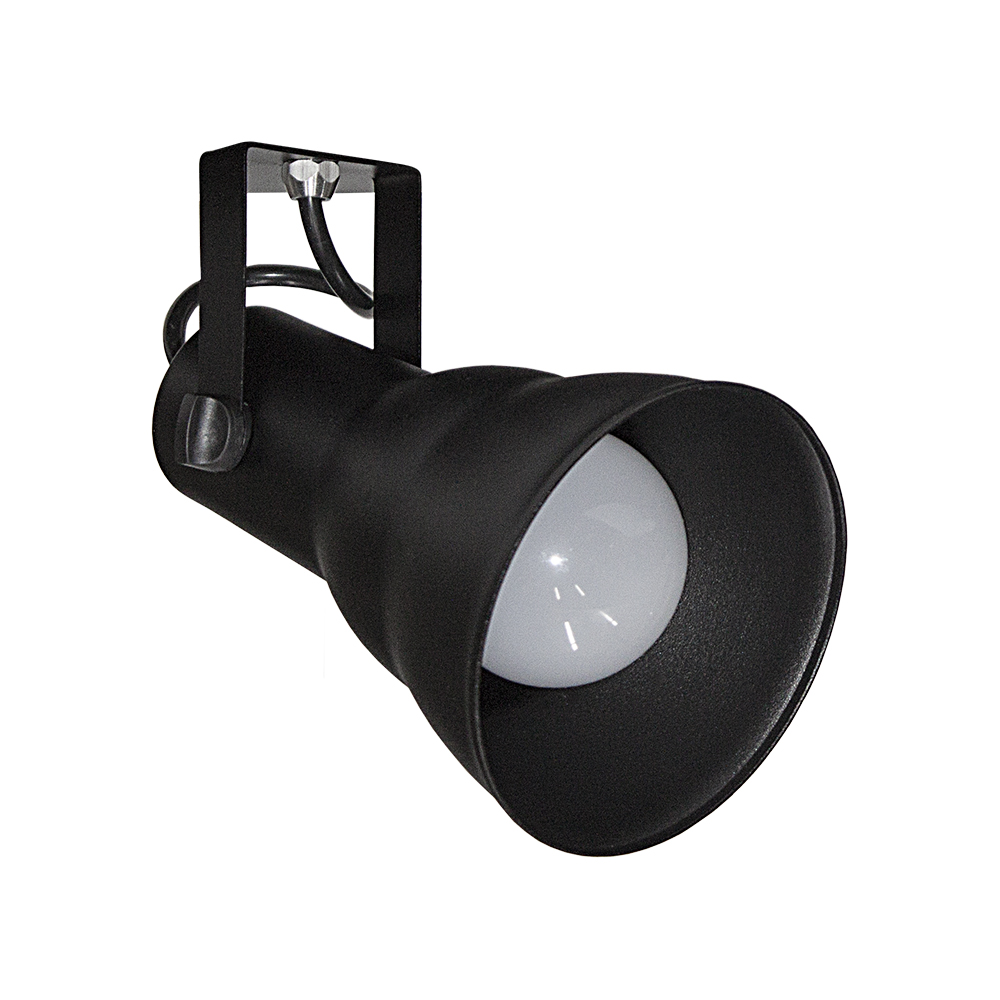 SPOT PARA ELETROCALHA TASCHIBRA HOL 1XE27 PAR20/30 PRETO FOSCO