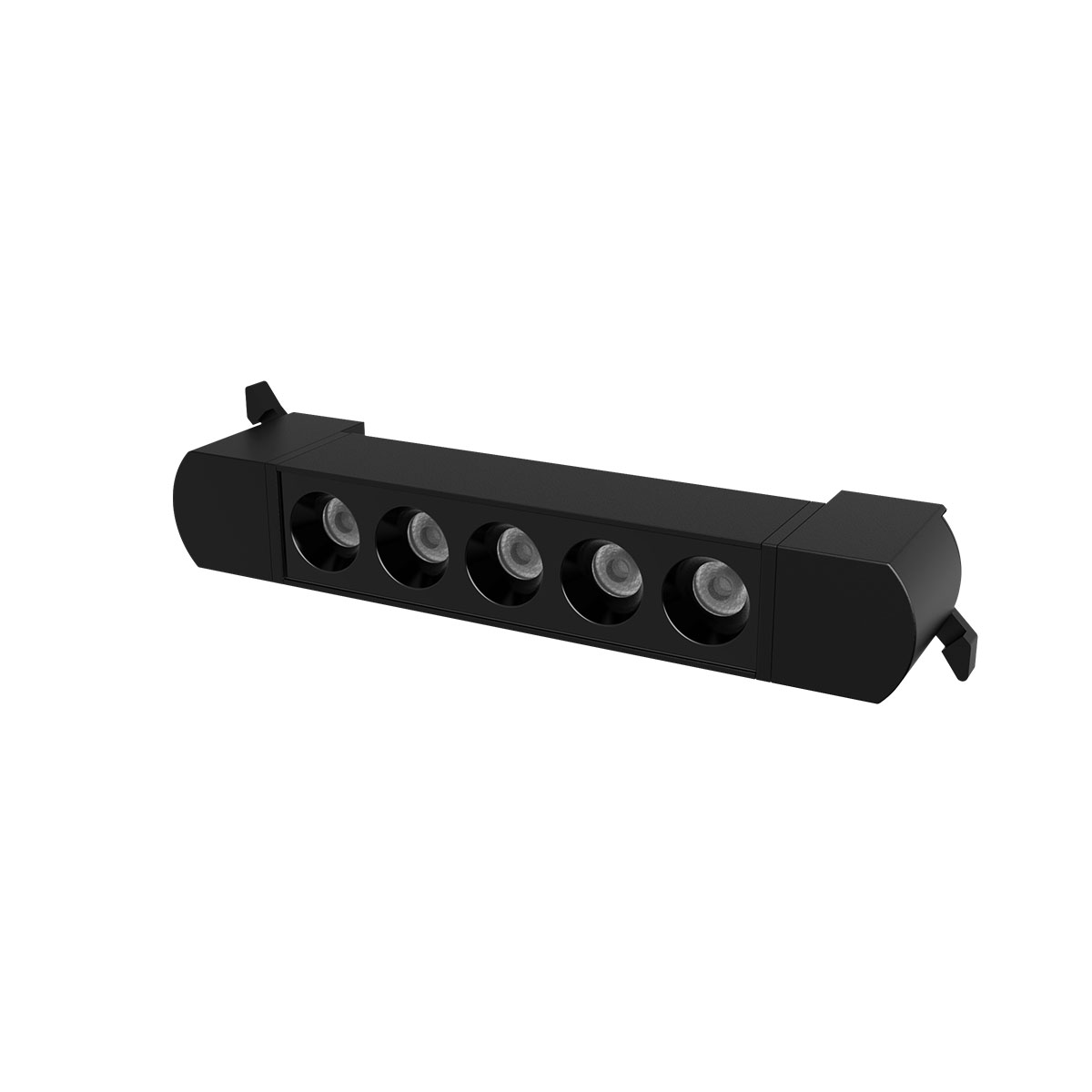 SPOT LED TRILHO DIRECT PONTUAL 10W 3000K PRETO