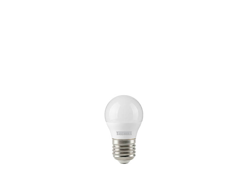 LÂMPADA LED BOLINHA TBL 40 LEITOSA / 4,8W 2700K