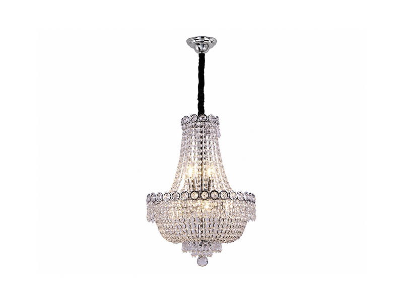PENDENTE TASCHIBRA IMPÉRIO 400 CRISTAL TRANSPARENTE 6XE14