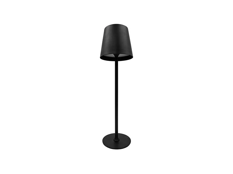 LUMINÁRIA DE MESA LED TASCHIBRA LOUVRE RECARREGÁVEL PRETO