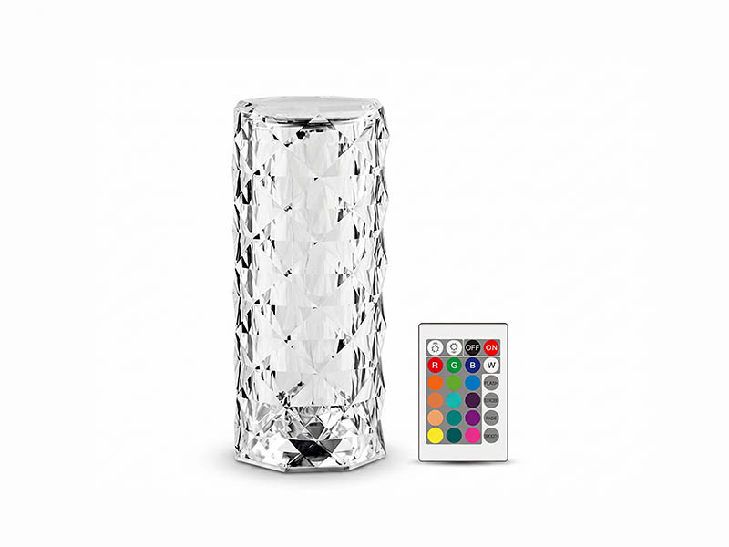 LUMINÁRIA LED TASCHIBRA CRYSTAL COLOR CONTROL RGB .