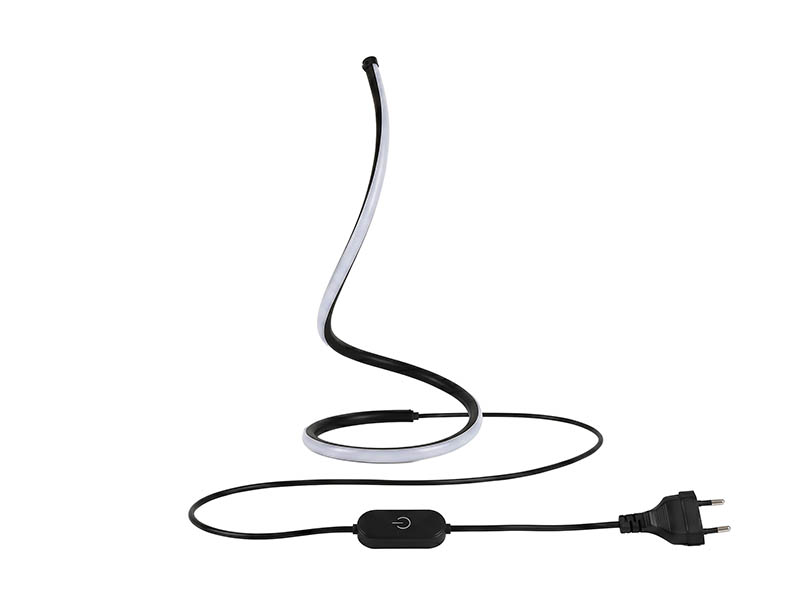 ABAJUR LED NAJA 10W 3000K PRETO