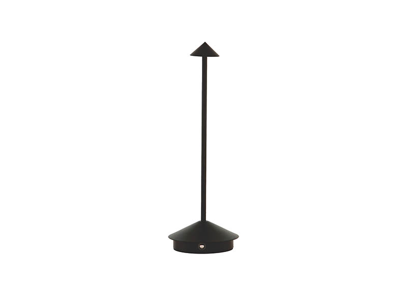 LUMINÁRIA DE MESA LED TASCHIBRA INDY RECARREGÁVEL PRETO