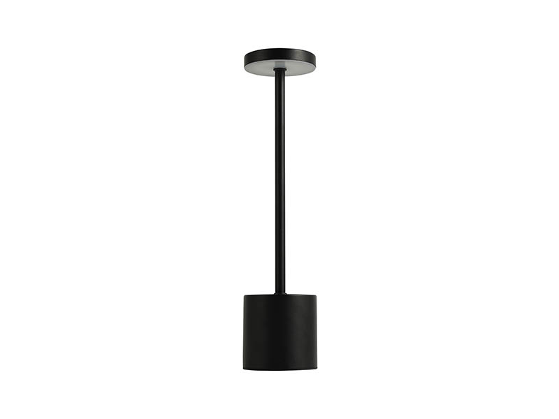 LUMINÁRIA DE MESA LED TASCHIBRA ORBIT RECARREGÁVEL PRETO