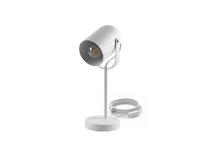 LUMINÁRIA DE MESA TASCHIBRA BELL MINI E27 BRANCA