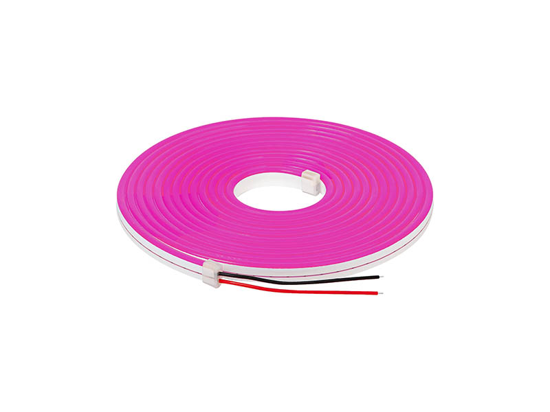 FITA LED NEON FLEX PRO 8W 120 LEDS/M 25M 12V IP65 ROSA