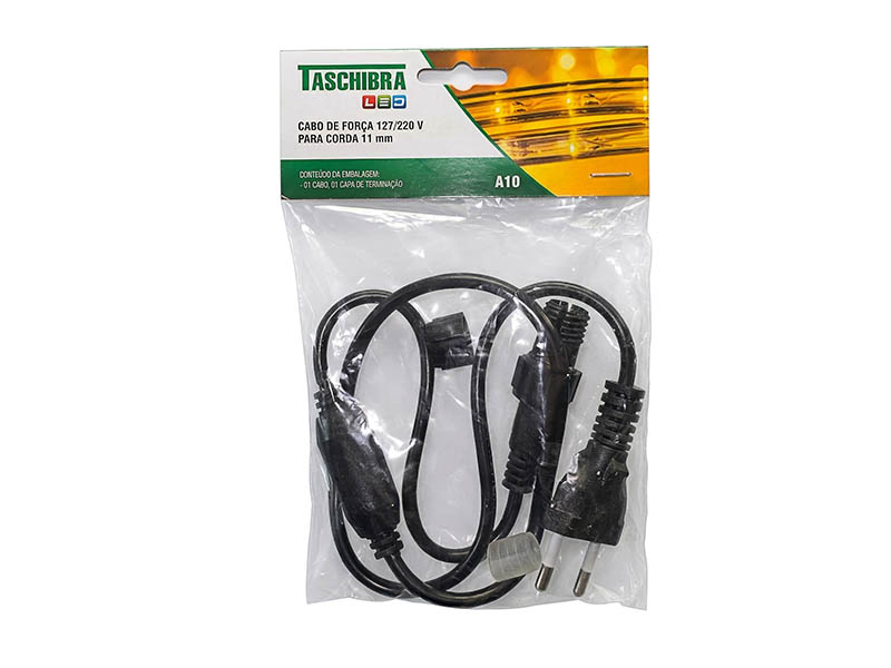 A10 CABO DE FORÇA 127/220V PARA CORDA 11MM 1PÇ UNICA