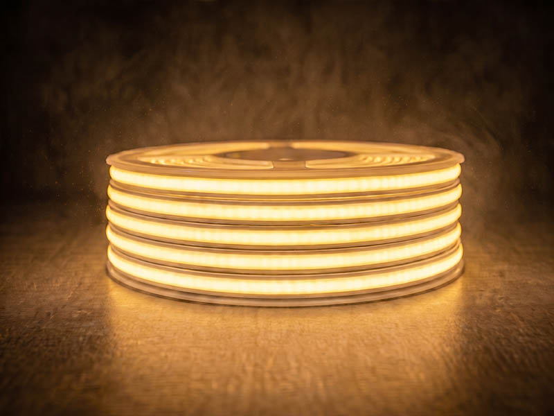 FITA LED COB CRYSTAL TECHFREE 10W 240LEDS/M 25M 127V IP65 2700K