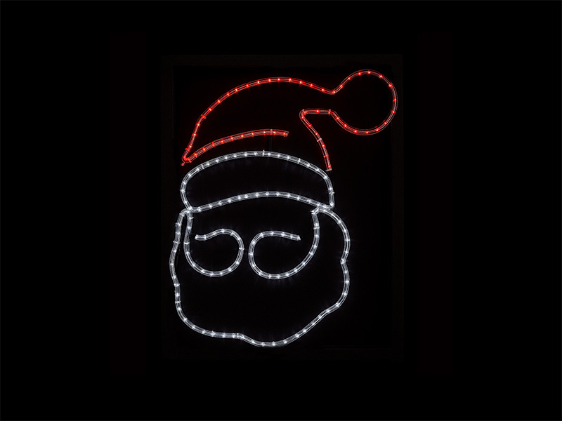 ARMAÇÃO LUMINOSA LED NOEL 78x95cm 18W 127V UNICA