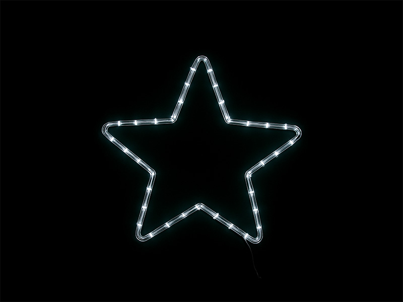 ARMAÇÃO LUMINOSA LED ESTRELA 100X100cm 12W 127V UNICA