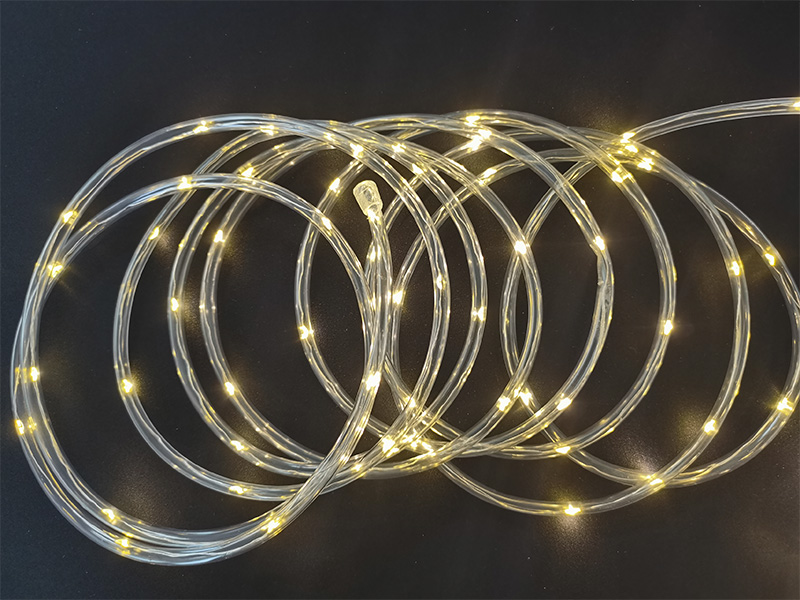 MANGUEIRA LUMINOSA ARAME 100 MINI LEDS TASCHIBRA 7,5M AUTOVOLT 3000K 3000K