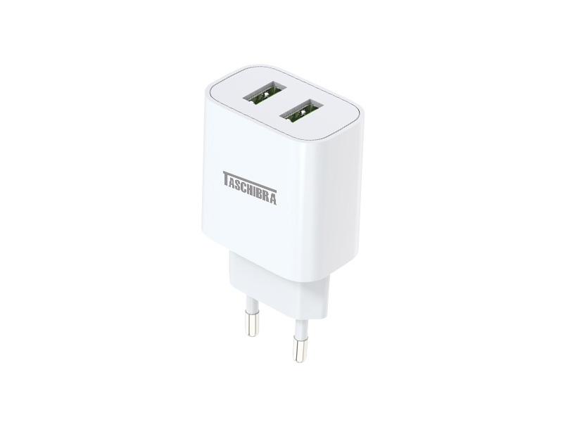 CARREGADOR FAST USB TASCHIBRA PARA ELETRONICOS C12-2A 12W AUTOVOLT